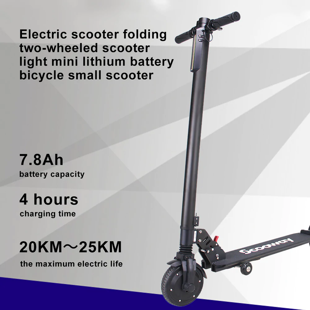 Super offerta: solo 276 euro per lo scooter elettrico pieghevole Scooway