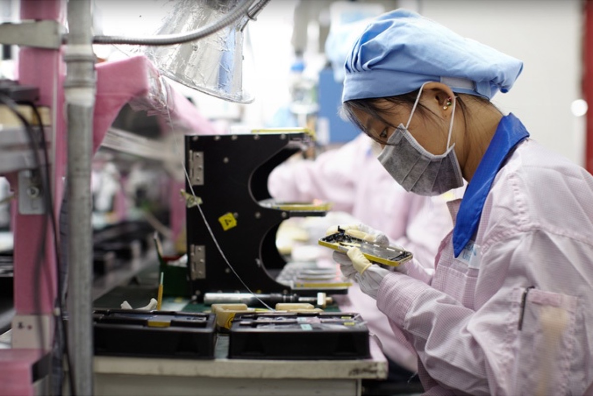 ripresa della produzione iPhone foxconn