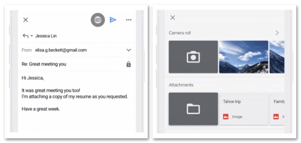 Gmail per iOS ora può allegare gli elementi dall’app File di Apple