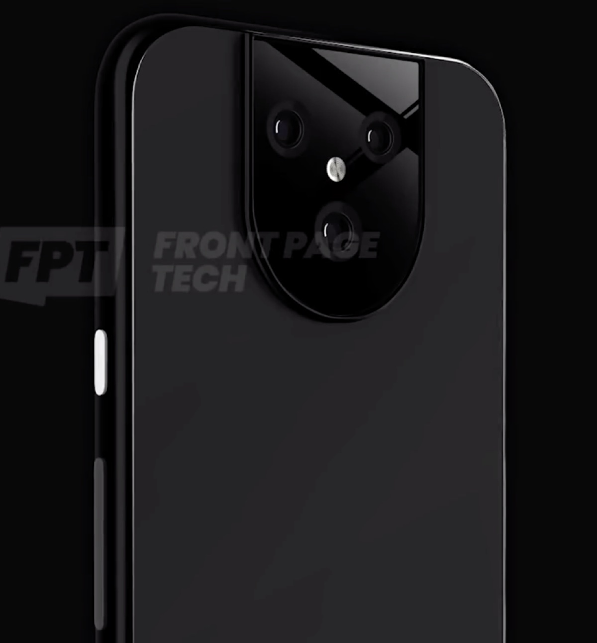 Google Pixel 5 XL il render del prototipo mostra un blocco fotocamere speciale