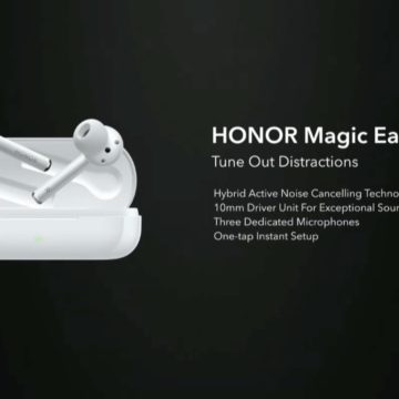 Magic Earbuds: cancellazione del rumore super per i true wireless di Honor