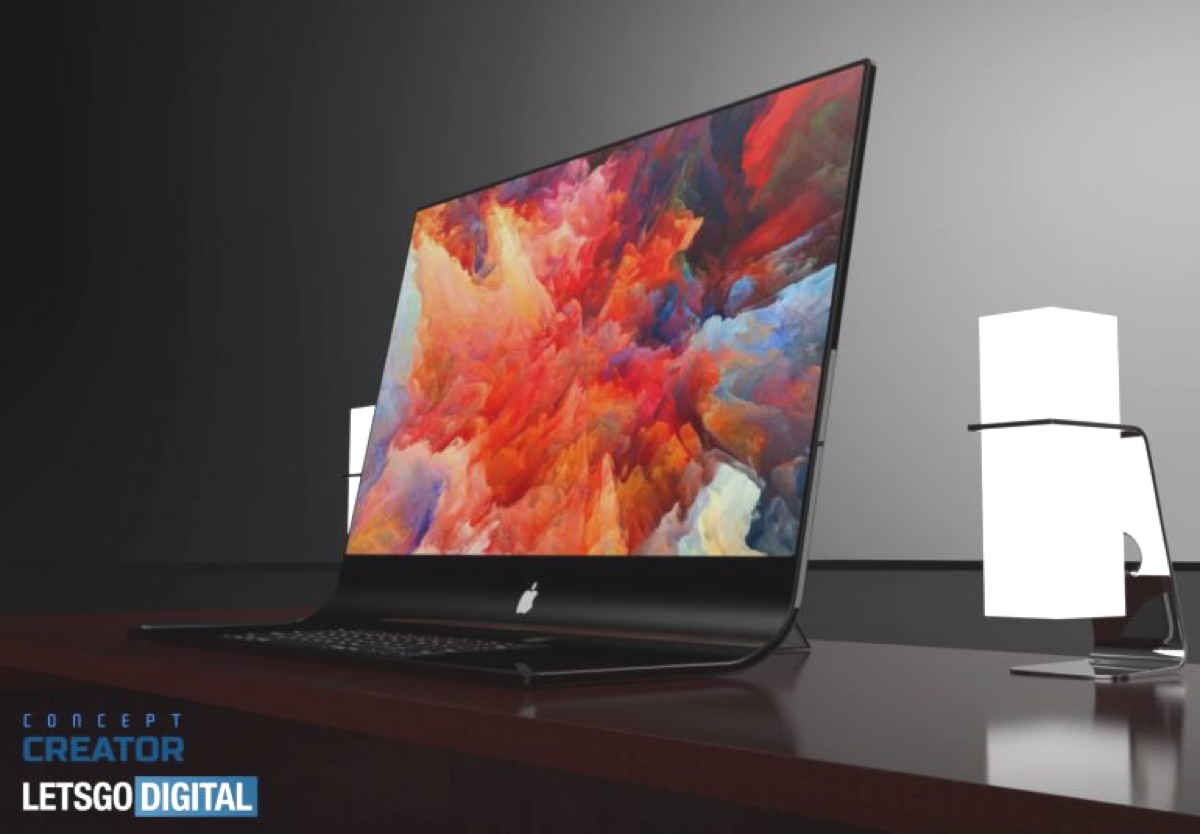 Nel video iMac Pro 2020 prende vita il brevetto Apple di un iMac tutto vetro