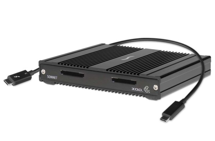 Da Sonnet un lettore Thunderbolt 3 per CFexpress e XQD