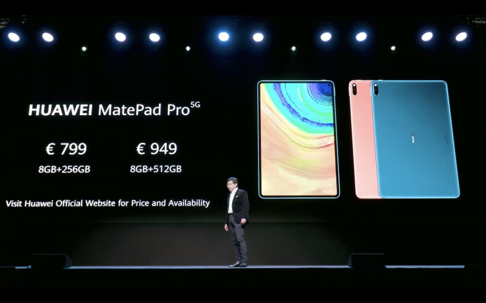 HUAWEI presenta MatePad Pro con Penna e 5G: un rivale HMS per iPad Pro