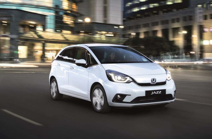 Nella nuova Honda Jazz tecnologia ibrida e:HEV con tre diverse modalità di guida
