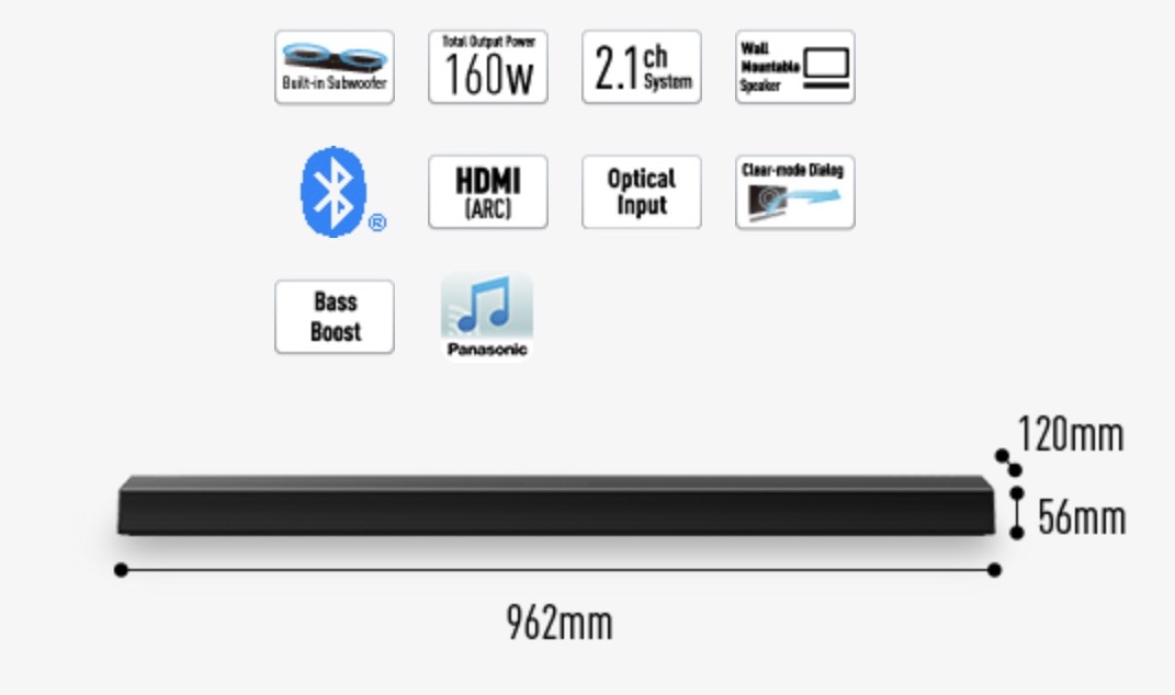 Nuove soundbar nate per i TV 4K: Panasonic HTB600 e HTB400 con e senza subwoofer integrato.