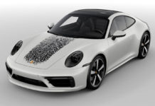La Porsche 911 si potrà personalizzare con l’impronta grazie ad un’innovativo metodo di stampa