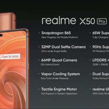 realme X50 Pro 5G: lo smartphone 5G per tutti con processore Snapdragon 865