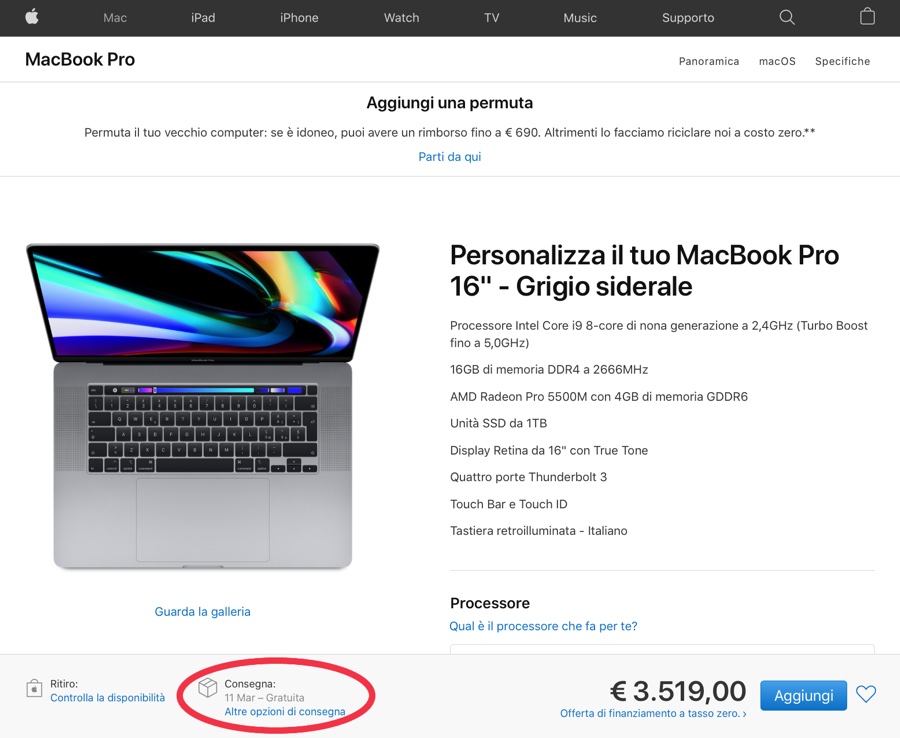 Ritardi per MacBook Pro, Mac Pro e iMac Pro probabilmente dovuti a coronavirus