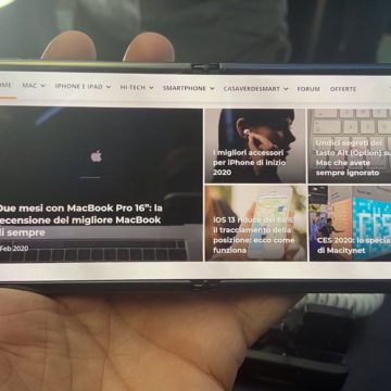 Il nuovo Samsung Z Flip visto da vicino