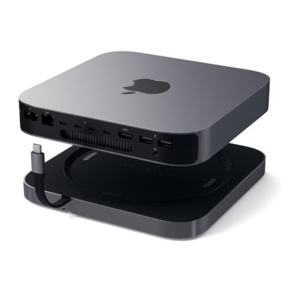 Recensione Satechi Type-C Aluminum Stand &amp; Hub for Mac Mini