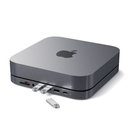 Recensione Satechi Type-C Aluminum Stand &amp; Hub for Mac Mini