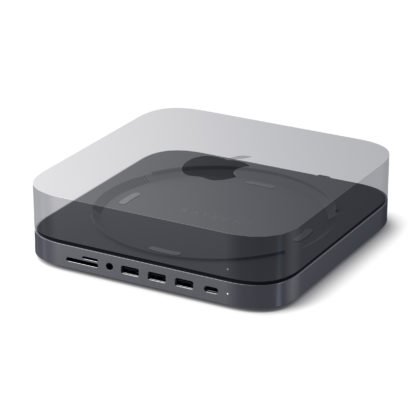 Recensione Satechi Type-C Aluminum Stand &amp; Hub for Mac Mini