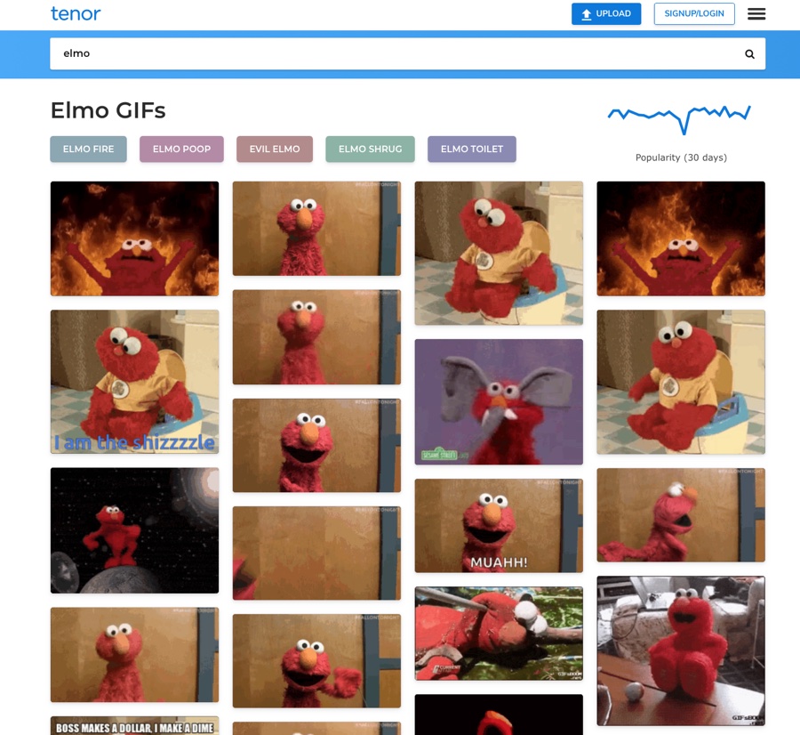 È facile trovare la GIF perfetta con i nuovi strumenti di Tenor