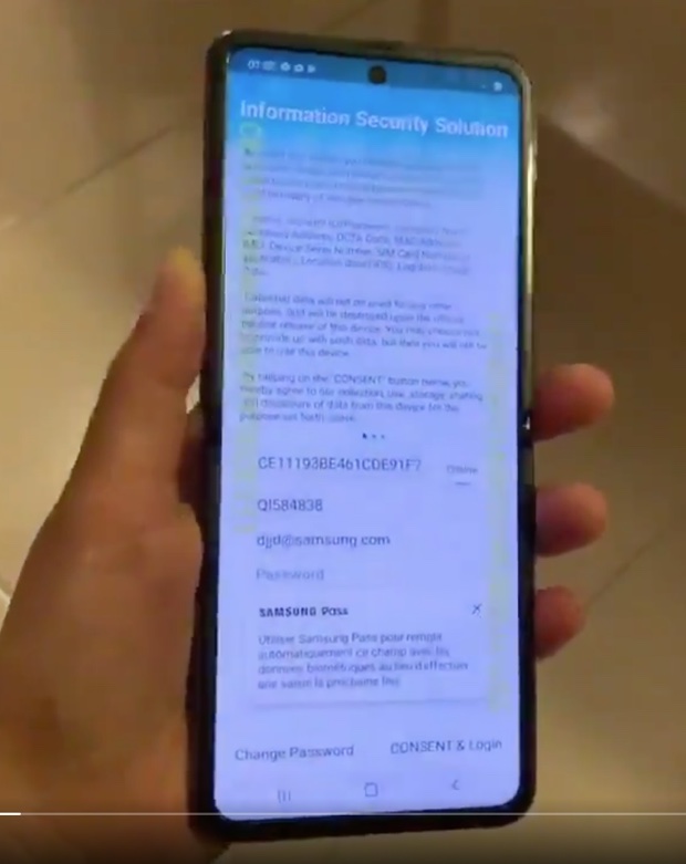 In video Samsung Galaxy Z Flip sfoggia un display pieghevole extra lungo In video Samsung Galaxy Z Flip sfoggia un display pieghevole extra lungo