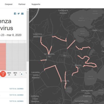 Coronavirus nel Nord Italia, la community di Waze si mobilita
