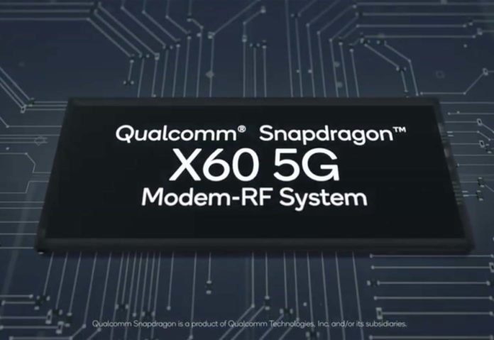 Qualcomm ha annunciato il modem-RF 5G Snapdragon X60