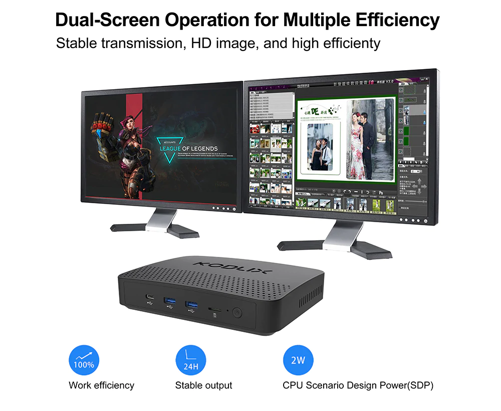 KODLIX GN41, il mini PC con 8 GB di RAM in super offerta scontato di quasi 40 euro KODLIX GN41, il mini PC con 8 GB di RAM in super offerta scontato di quasi 40 euro