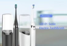 Aiwejay UW, lo spazzolino elettrico sonico smart che si sterilizza automaticamente quando in carica
