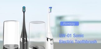 Aiwejay UW, lo spazzolino elettrico sonico smart che si sterilizza automaticamente quando in carica