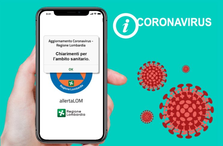 Tutte le informazioni sul Coronavirus nell’app AllertaLOM
