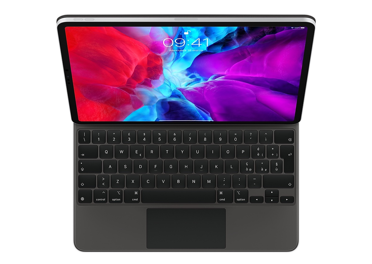 Apple Magic Keyboard con Trackpad funziona con gli iPad Pro 2018