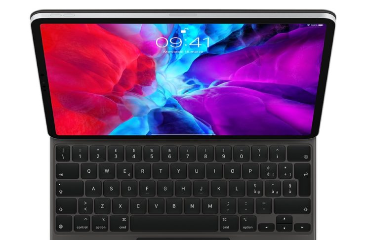 Apple Magic Keyboard con Trackpad funziona con gli iPad Pro 2018