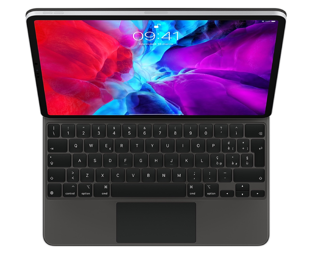 Apple Magic Keyboard con Trackpad funziona con gli iPad Pro 2018