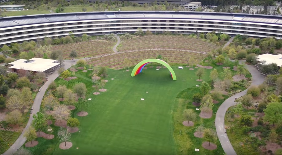 apple park deserto per coronavirus
