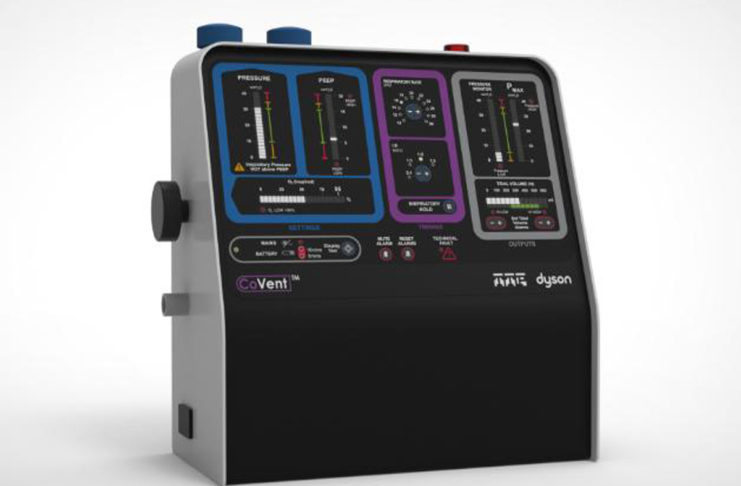 Dyson ha progettato in 10 giorni un ventilatore polmonare: ne produrrà 15.000 per combattere il coronavirus