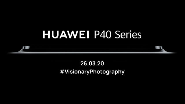 Huawei P40 sarà presentato in streaming il 26 marzo, focus sulle fotocamere