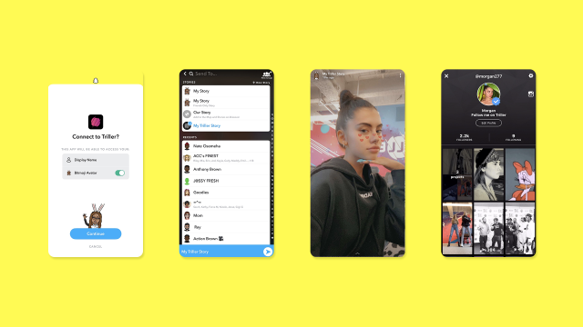 Gli utenti di Snapchat possono finalmente pubblicare Storie da altre app