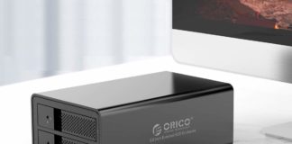 Orico 9528U3, docking station in alluminio con due slot in sconto a 79,99 euro