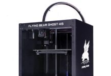 Flying Bear Ghost 4S, la stampante 3D fai dai te in metallo e vetro in offerta a 288,43