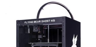 Flying Bear Ghost 4S, la stampante 3D fai dai te in metallo e vetro in offerta a 288,43