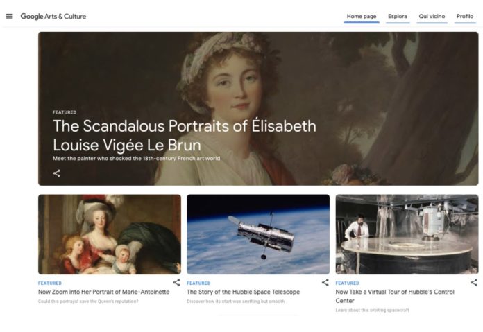 Arte, scienza, cultura popolare: migliaia le risorse online di Google Arts & Culture