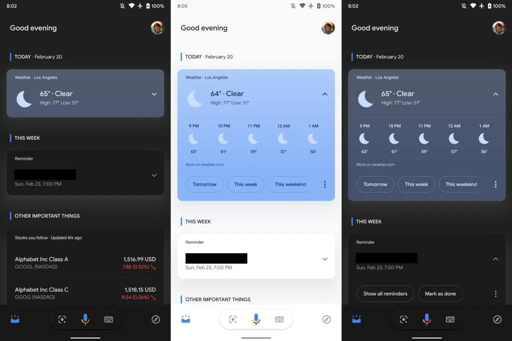 L’Assistente Google si rifà il look nella schermata feed anche su iOS