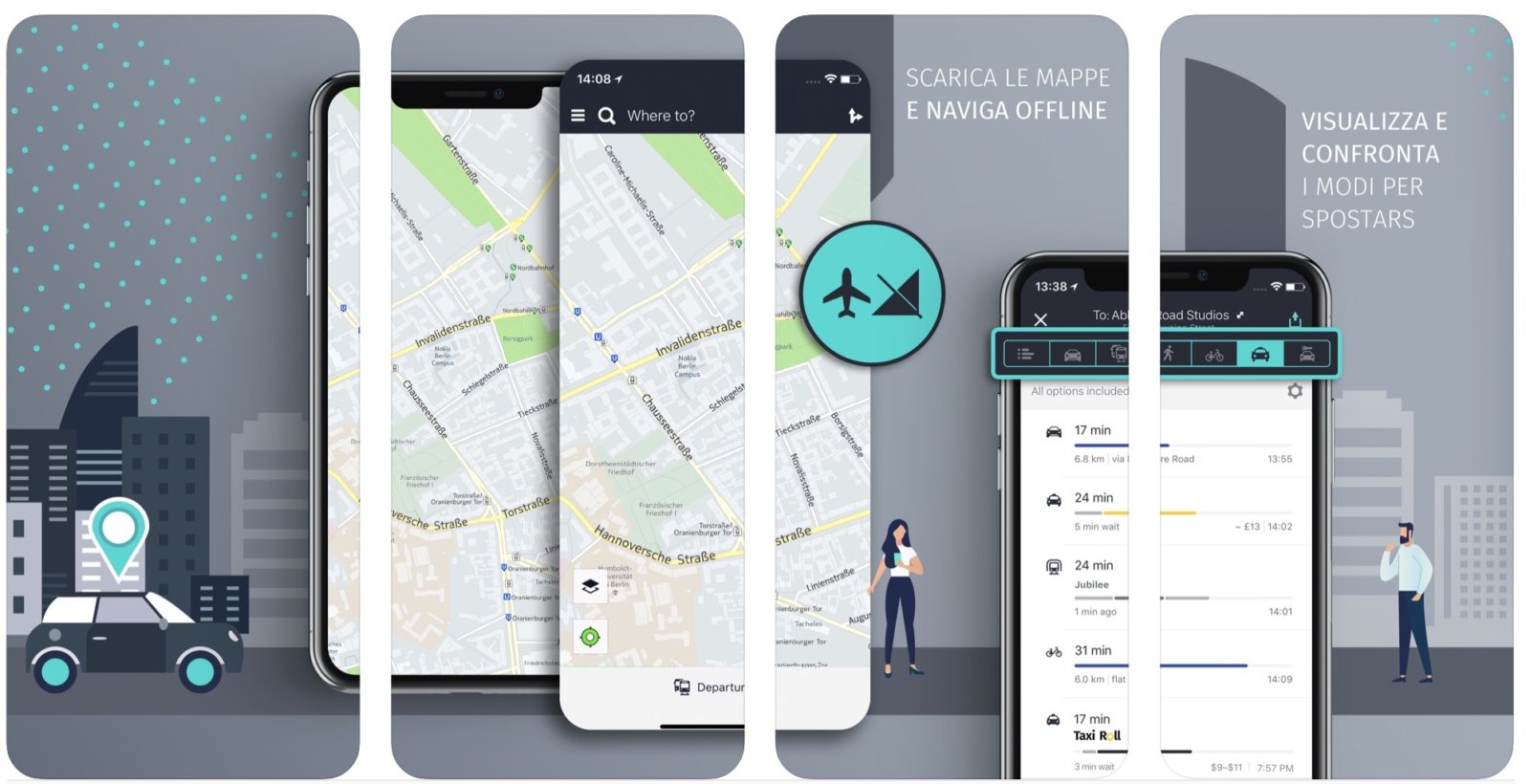Il navigatore HERE WeGo ora compatibile con Apple Carplay