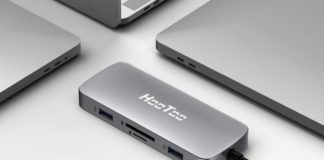 HooToo UC008, l’hub USB-C da 100 W con 8 funzioni in 1 scontato di 10 euro
