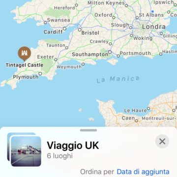Come creare e condividere una viaggio a tappe con Mappe Apple con iOS 13