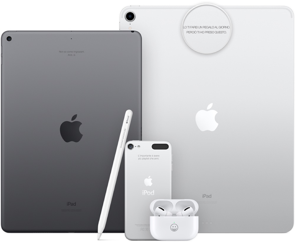 Apple non effettua più l’incisione laser sugli iPod sostitutivi