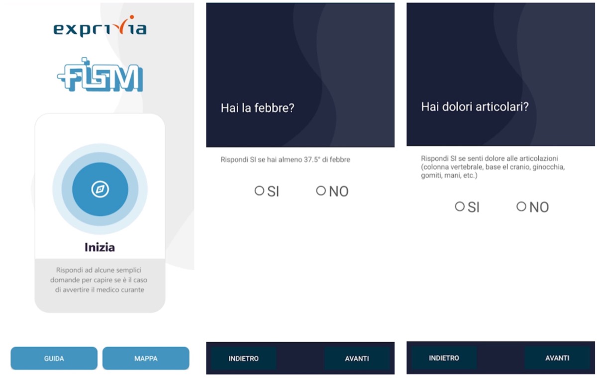 IoRestoaCasa, l’app della FISM per l’autovalutazione dei sintomi da coronavirus