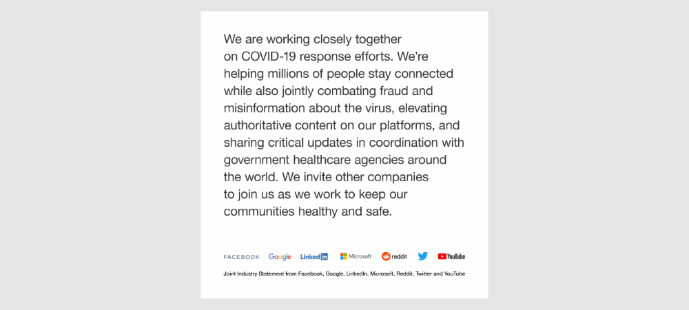 Facebook, YouTube, Twitter e altri promettono un freno alla disinformazione sulla COVID-19