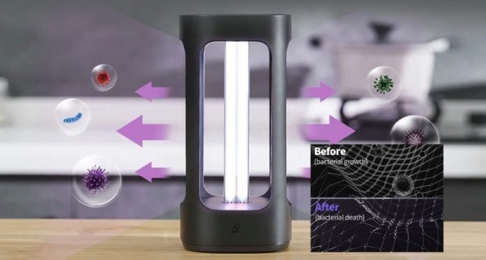 Lampada sterilizzante da casa smart con tecnologia Philips da Xiaomi youpin in offerta