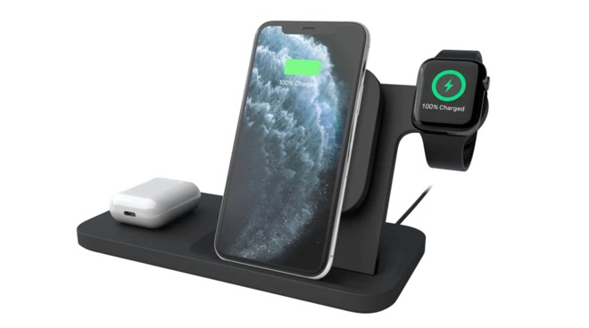 Logitech lancia la sua AirPower per la ricarica wireless di iPhone, AirPods e Apple Watch Logitech lancia la sua AirPower per la ricarica wireless di iPhone, AirPods e Apple Watch