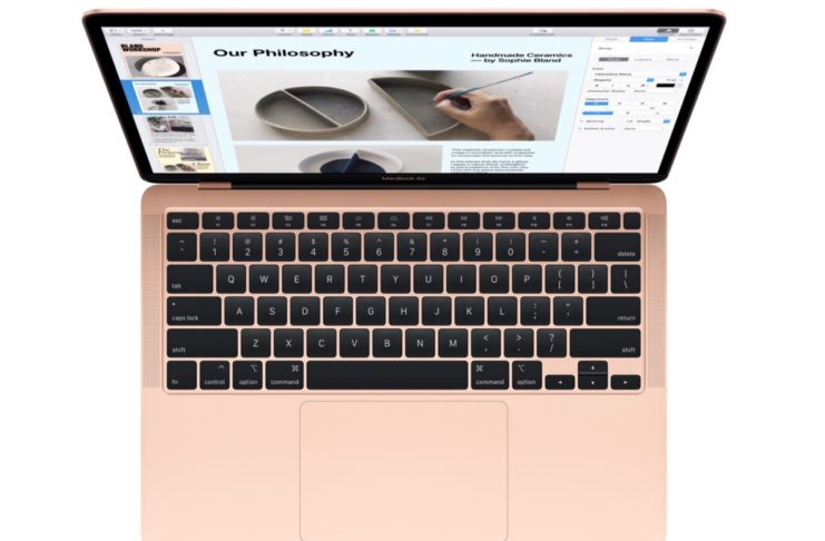 Apple presenta il nuovo MacBook Air con prestazioni raddoppiate e Magic Keyboard