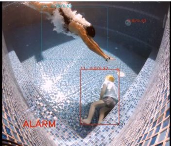 Manta 3000 monitora la piscina contro il pericolo annegamento