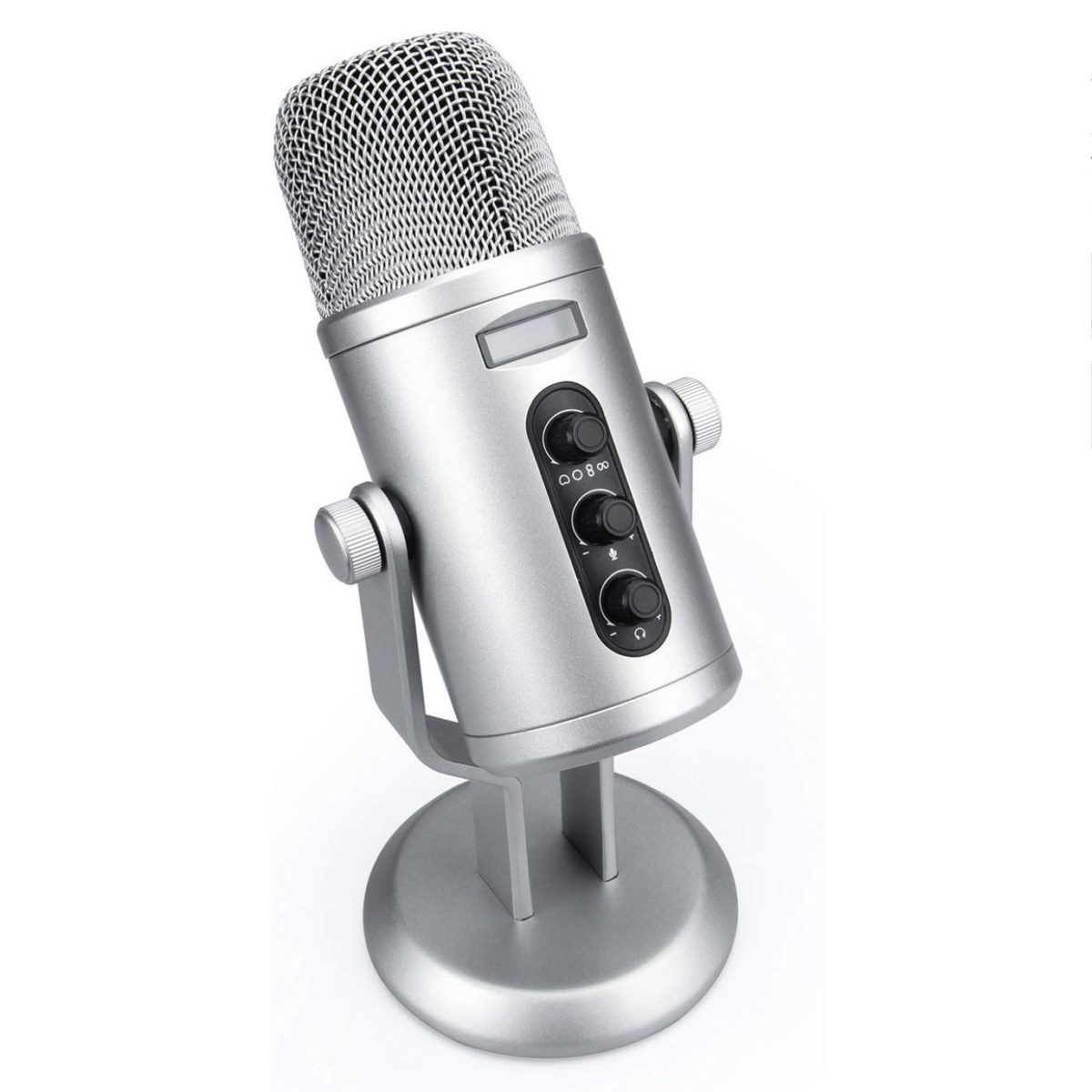 Microfono a condesatore in stile Yeti per Mac e PC: super offerta di Amazon Basics a meno di 35 €