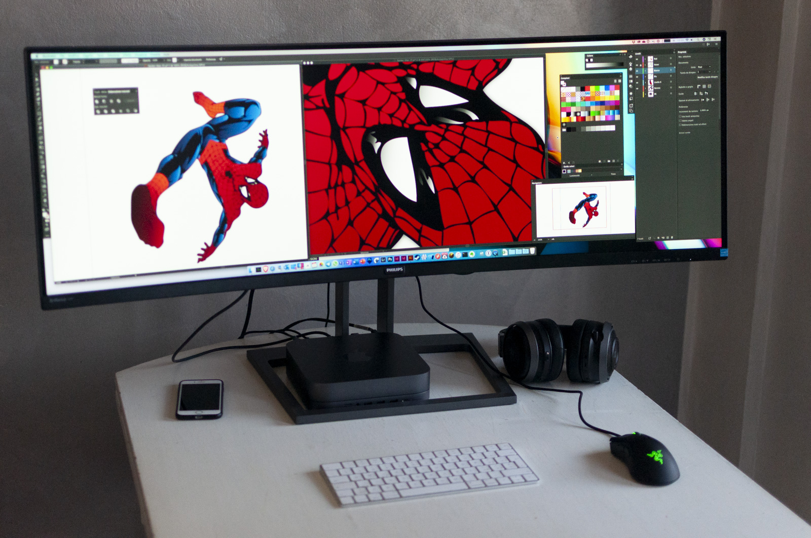 Recensione Philips PHL 439P9H, una esagerazione a cui ci si abitua molto presto Recensione Philips PHL 439P9H, una esagerazione a cui ci si abitua molto presto