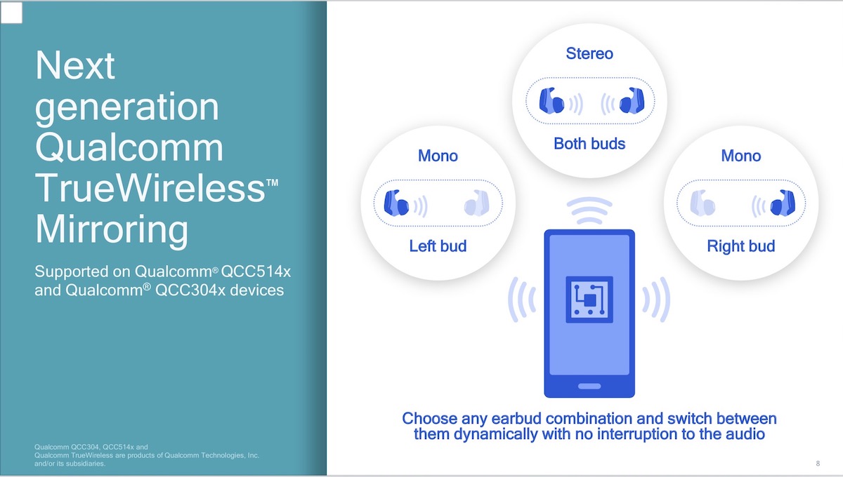 Qualcomm ha reso pubblici oggi i suoi sistemi Bluetooth su chip (SoC) di ultima generazione. Qualcomm ha reso pubblici oggi i suoi sistemi Bluetooth su chip (SoC) di ultima generazione.
